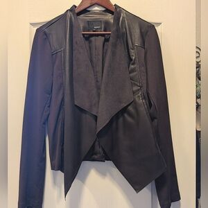 Edyson Brown Drape Blazer.